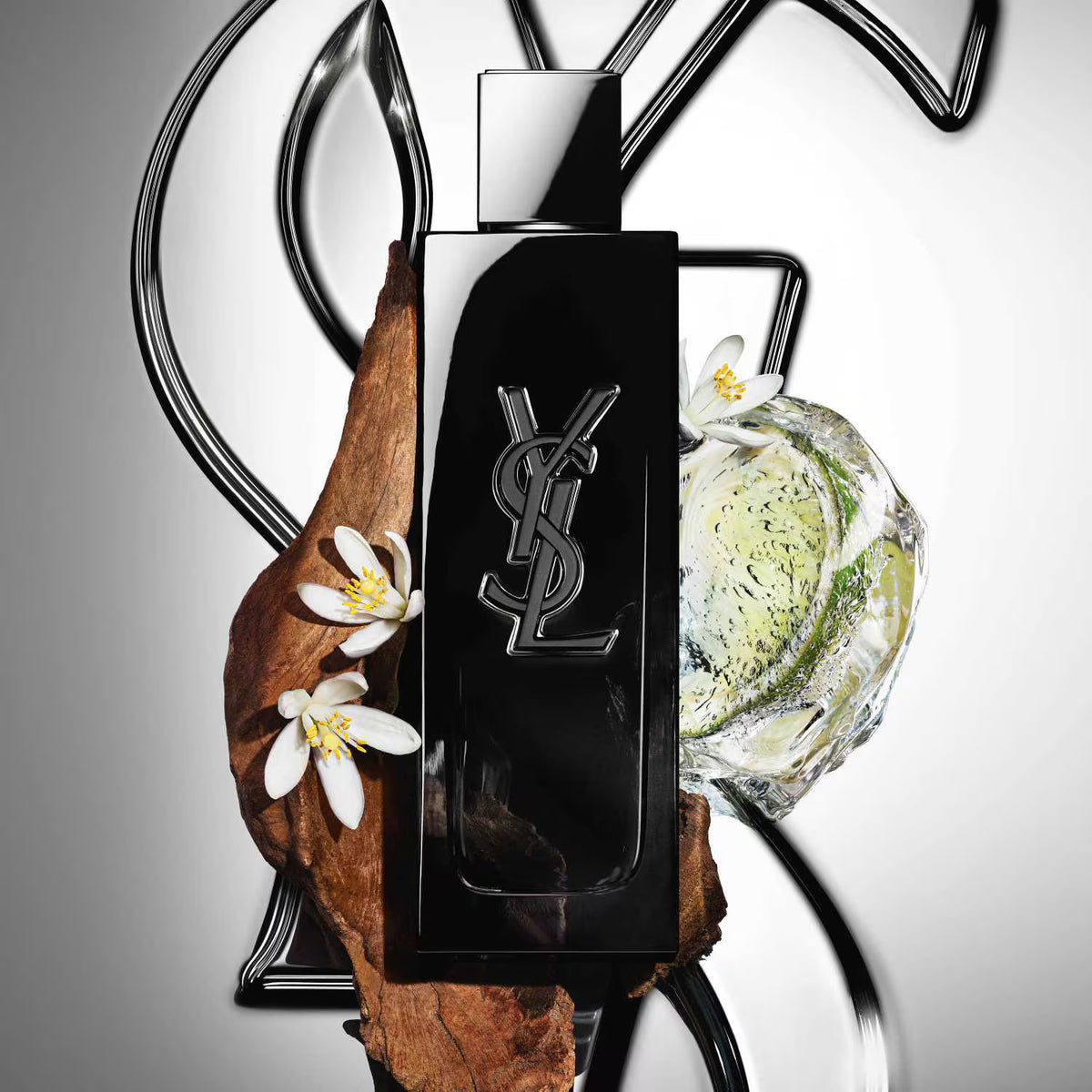 MYSLF - Eau de Parfum boisée florale Rechargeable pour homme .100ml