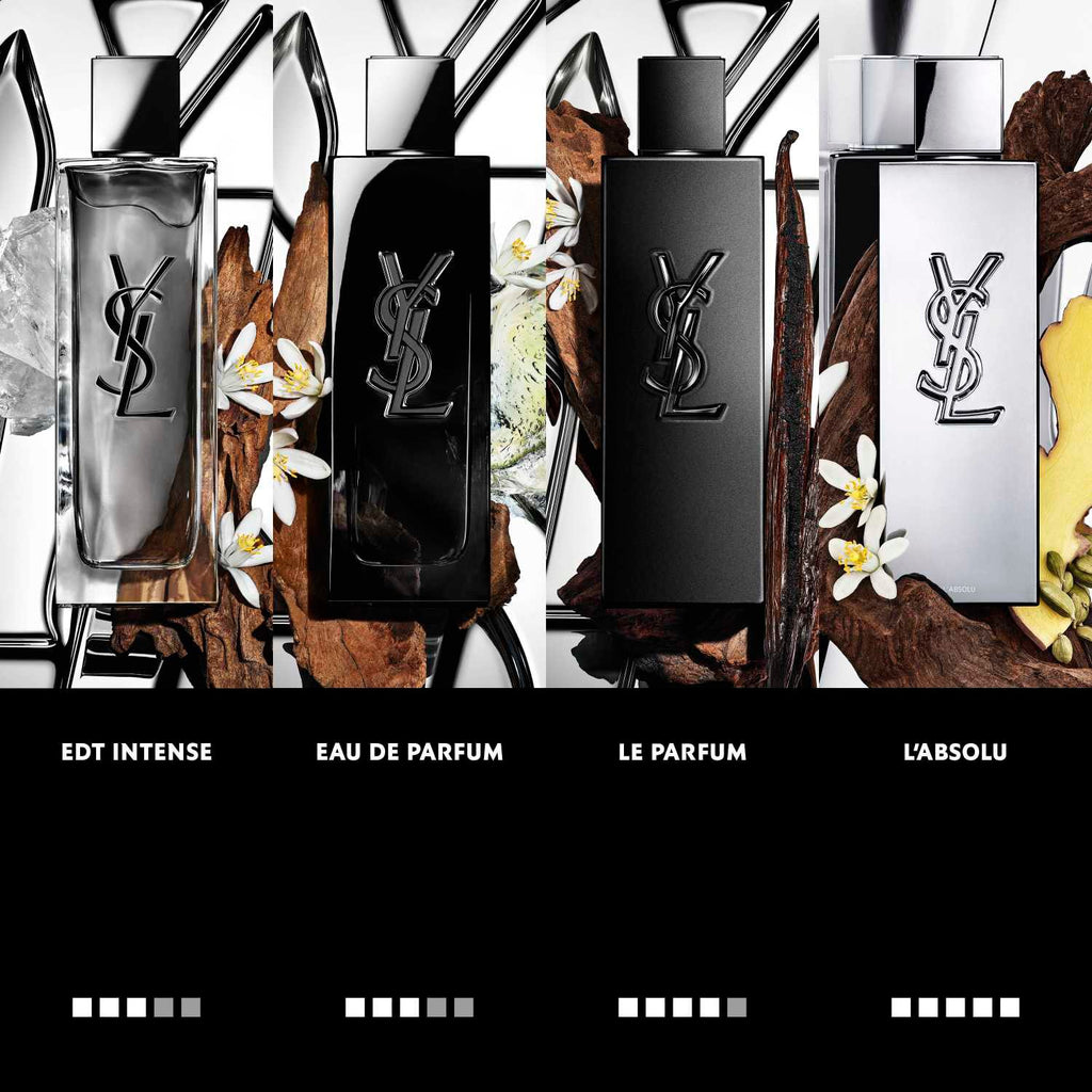 MYSLF - Eau de Parfum boisée florale Rechargeable pour homme .100ml